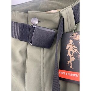 NEW FREE SOLDIER  Cargo Pants Tactical‎ Outdoor Work Khaki Size 30 Inseam 28